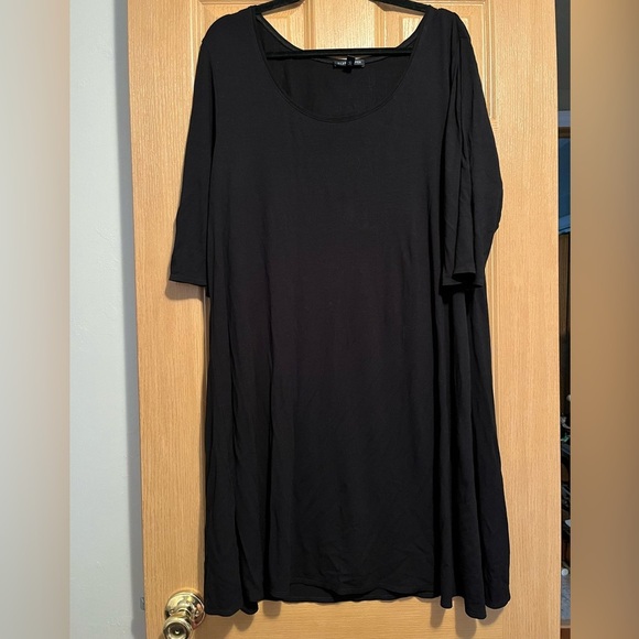 Eileen Fisher Viscose Jersey Tee (Tunic) - Picture 1 of 10
